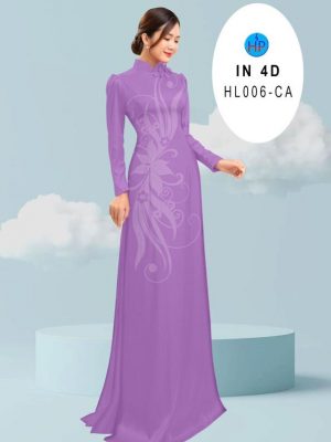 vai ao dai in 4D cao cap (2)